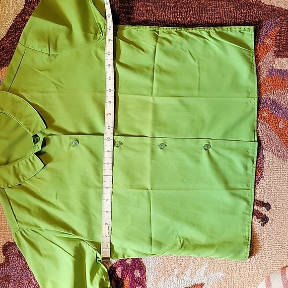 Vintage PermPress Green Top NWOT - Picture 12 of 15